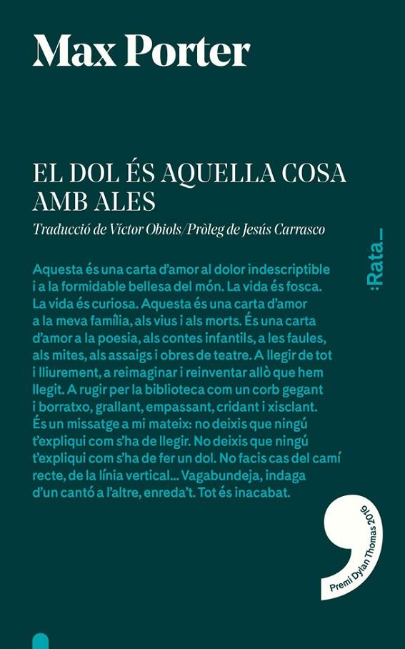 EL DOL ÉS AQUELLA COSA AMB ALES | 9788494489143 | PORTER, MAX | Llibreria Online de Banyoles | Comprar llibres en català i castellà online
