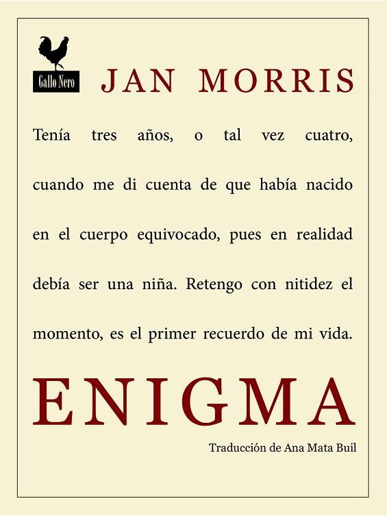 ENIGMA | 9788419168047 | MORRIS, JAN | Llibreria Online de Banyoles | Comprar llibres en català i castellà online