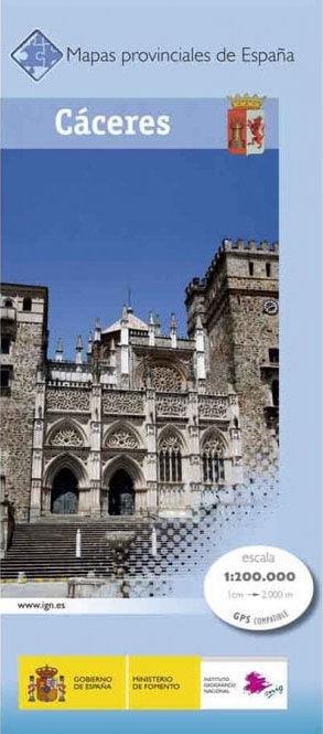 MAPA PROVINCIAL DE CÁCERES 1:200.000 | 9788441639225 | IGN | Llibreria Online de Banyoles | Comprar llibres en català i castellà online