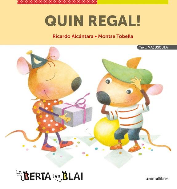 QUIN REGAL! (MAJÚSCULES) | 9788418592324 | ALCÁNTARA, RICARDO | Llibreria Online de Banyoles | Comprar llibres en català i castellà online