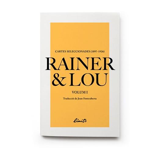 RAINER & LOU VOLUM 1 | 9789992056301 | RILKE, RAINER MARIA/ANDREAS-SALOMÉ, LOU | Llibreria Online de Banyoles | Comprar llibres en català i castellà online
