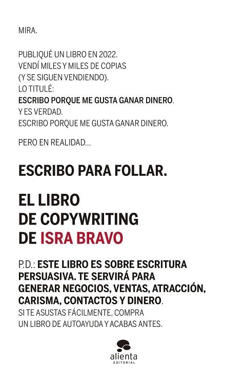 LIBRO DE COPYWRITING, EL | 9788413442471 | BRAVO, ISRA | Llibreria Online de Banyoles | Comprar llibres en català i castellà online