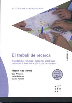 TREBALL DE RECERCA METODOLOGIA RECURSOS I PROPOSTES PR | 9788495988898 | RIOS, JOAQUIN | Llibreria Online de Banyoles | Comprar llibres en català i castellà online