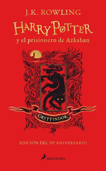 HARRY POTTER Y EL PRISIONERO DE AZKABAN (EDICIÓN GRYFFINDOR DEL 20º ANIVERSARIO) | 9788418174087 | ROWLING, J.K. | Llibreria Online de Banyoles | Comprar llibres en català i castellà online