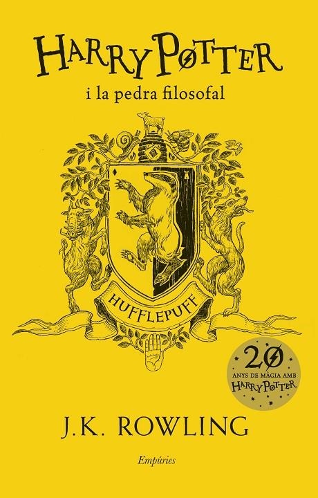HARRY POTTER I LA PEDRA FILOSOFAL (HUFFLEPUFF) | 9788417016685 | ROWLING, J.K. | Llibreria Online de Banyoles | Comprar llibres en català i castellà online