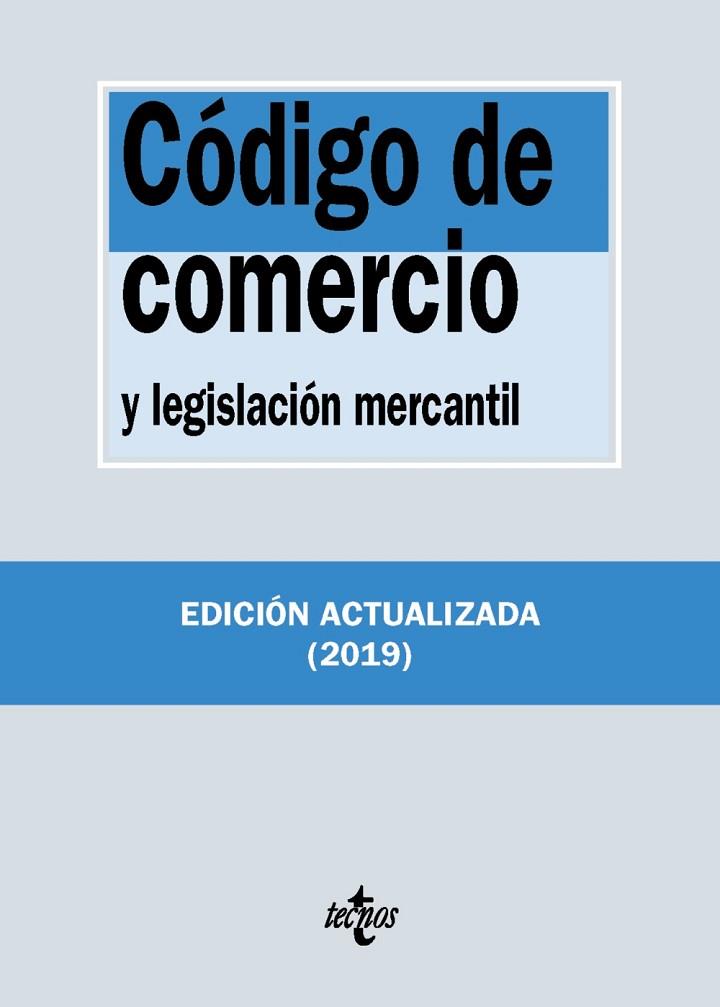 CÓDIGO DE COMERCIO Y LEGISLACIÓN MERCANTIL | 9788430977093 | EDITORIAL TECNOS | Llibreria Online de Banyoles | Comprar llibres en català i castellà online