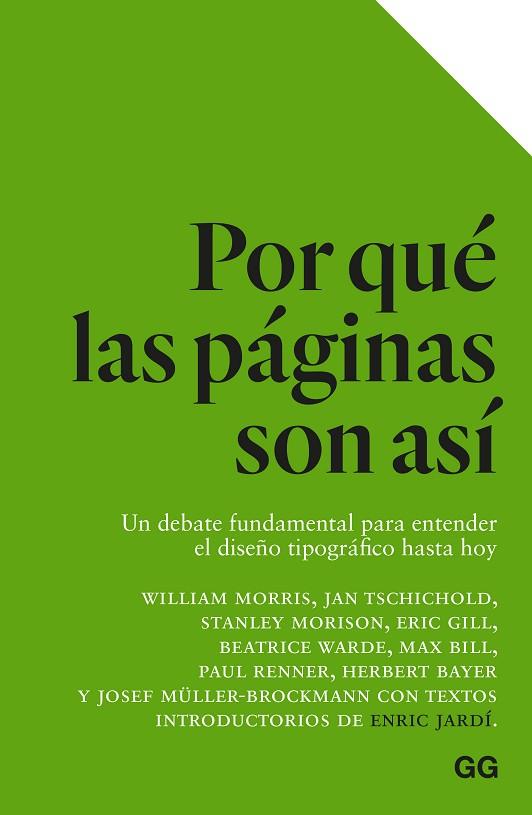 POR QUÉ LAS PÁGINAS SON ASÍ | 9788425234026 | JARDI, ENRIC | Llibreria Online de Banyoles | Comprar llibres en català i castellà online