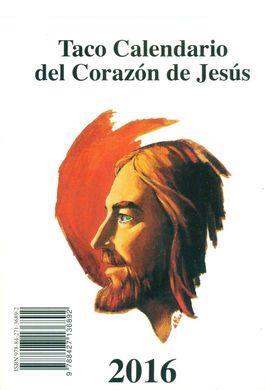 TACO CALENDARIO DEL CORAZÓN DE JESÚS 2016 | 9788427136892 | Llibreria Online de Banyoles | Comprar llibres en català i castellà online