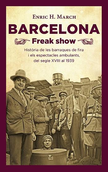 BARCELONA FREAK SHOW | 9788418908064 | HERNÁNDEZ MARCH, ENRIC | Llibreria Online de Banyoles | Comprar llibres en català i castellà online