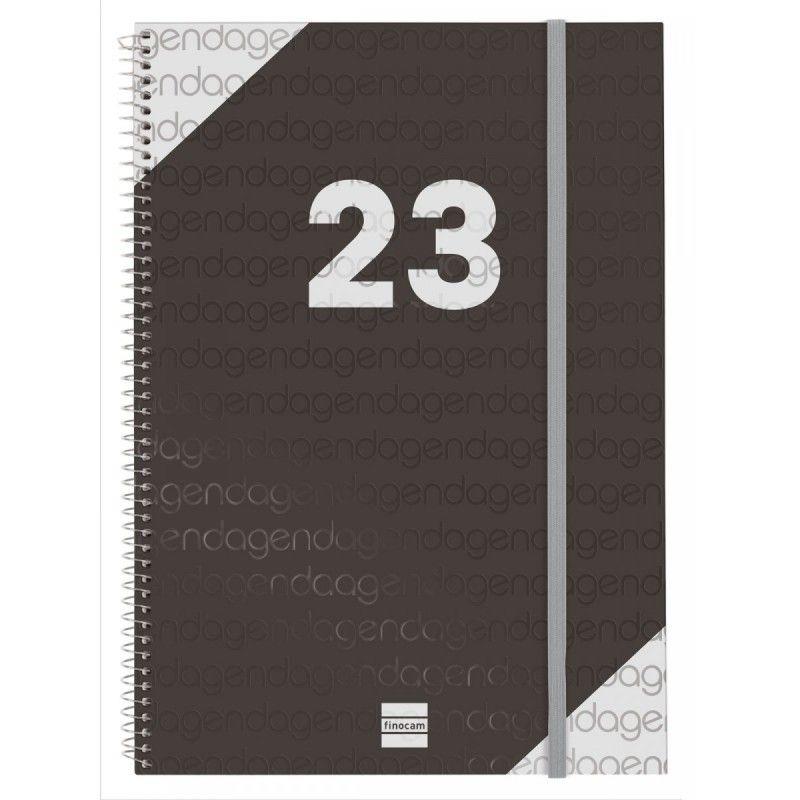 AGENDA FINOCAM 2023 YEAR E40 SETMANA VISTA VERTICAL GRISA | 8422952350934 | FINOCAM | Llibreria Online de Banyoles | Comprar llibres en català i castellà online