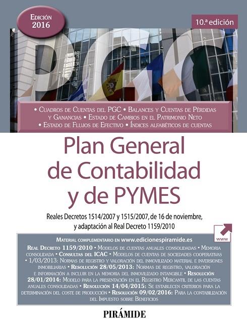 PLAN GENERAL DE CONTABILIDAD Y DE PYMES | 9788436836219 | EDICIONES PIRÁMIDE | Llibreria Online de Banyoles | Comprar llibres en català i castellà online