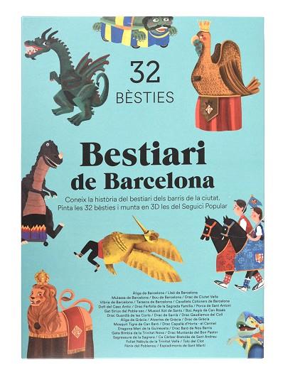 BESTIARI DE BARCELONA. 32 BÈSTIES | 9788491563747 | ALONSO CRUZET, NICOLÀS/BERLOSO CLARÀ, LAIA | Llibreria Online de Banyoles | Comprar llibres en català i castellà online