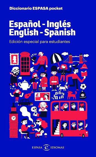 DICCIONARIO ESPASA POCKET ESPAÑOL-INGLES / ENGLISH-SPANISH | 9788467054552 | ESPASA | Llibreria Online de Banyoles | Comprar llibres en català i castellà online