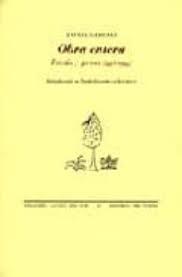  OBRA ENTERA. POESÍA Y PROSA (1958-1995) | 9788481918236 | CADENAS, RAFAEL | Llibreria Online de Banyoles | Comprar llibres en català i castellà online