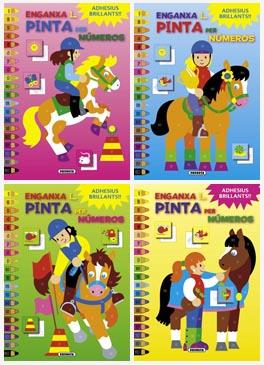 ENGANXA I PINTA PER NUMEROS (4 TÍTOLS) | 9788467719475 | BUSQUETS, JORDI | Llibreria Online de Banyoles | Comprar llibres en català i castellà online