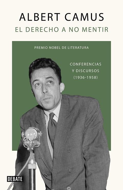 EL DERECHO A NO MENTIR | 9788418056291 | CAMUS, ALBERT | Llibreria Online de Banyoles | Comprar llibres en català i castellà online