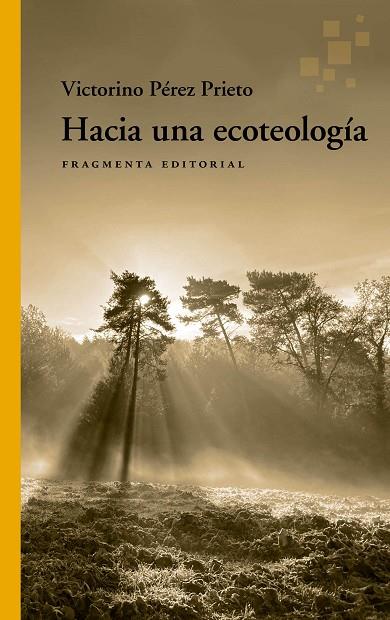 HACIA UNA ECOTEOLOGÍA | 9788417796815 | PÉREZ PRIETO, VICTORINO | Llibreria Online de Banyoles | Comprar llibres en català i castellà online