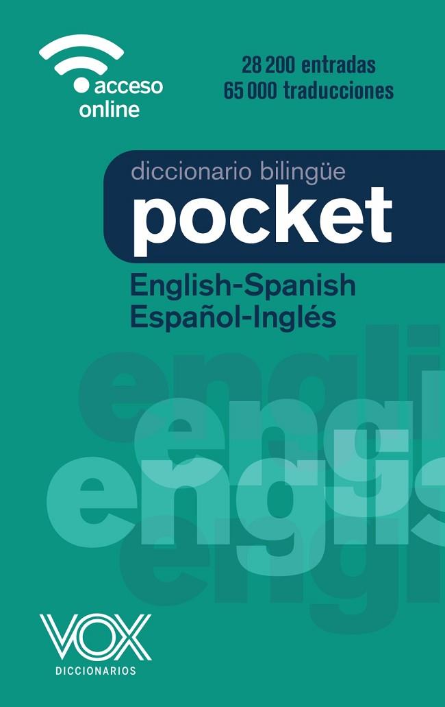DICCIONARIO POCKET ENGLISH-SPANISH / ESPAÑOL-INGLÉS | 9788499744070 | VOX EDITORIAL | Llibreria Online de Banyoles | Comprar llibres en català i castellà online