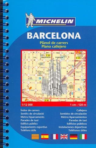 PLÀNOL DE CARRERS DE BARCELONA EN ESPIRAL | 9782067127814 | VARIOS AUTORES | Llibreria Online de Banyoles | Comprar llibres en català i castellà online