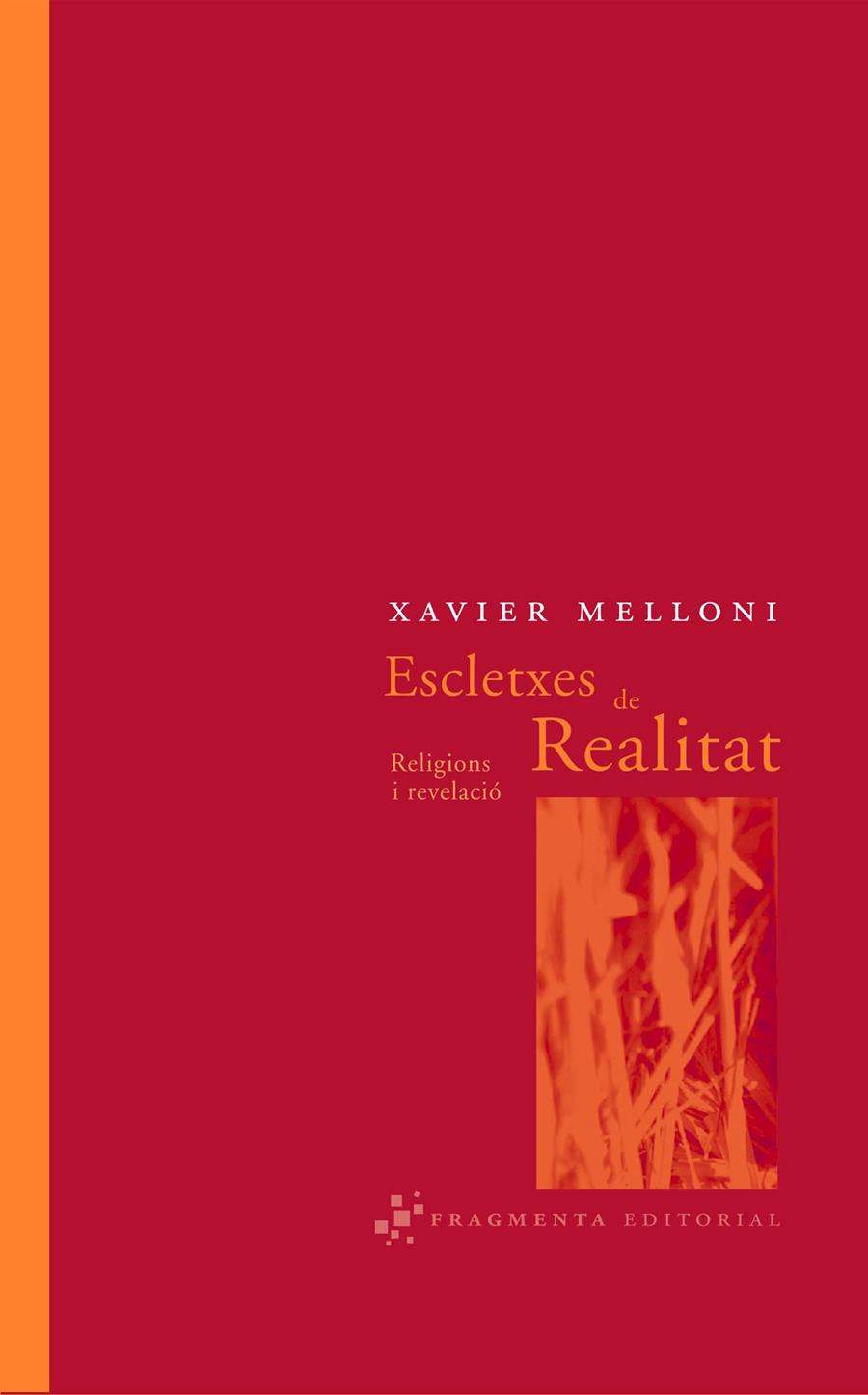 ESCLETXES DE REALITAT : RELIGIONS I REVELACIO | 9788493569501 | MELLONI RIBAS, JAVIER (1962- ) | Llibreria Online de Banyoles | Comprar llibres en català i castellà online