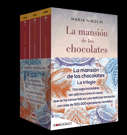 PACK LA MANSIÓN DE LOS CHOCOLATES | 9788418185595 | NIKOLAI, MARIA | Llibreria Online de Banyoles | Comprar llibres en català i castellà online