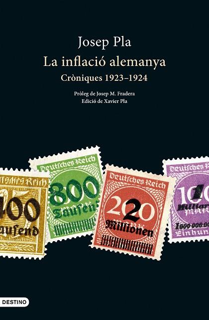 LA INFLACIÓ ALEMANYA | 9788419734044 | PLA, JOSEP | Llibreria Online de Banyoles | Comprar llibres en català i castellà online