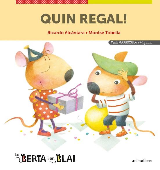 QUIN REGAL! (MAJÚSCULES + LLIGADA) | 9788418592331 | ALCÁNTARA, RICARDO | Llibreria Online de Banyoles | Comprar llibres en català i castellà online
