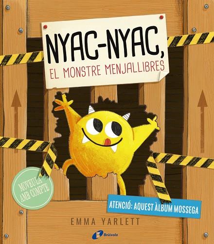 NYAC-NYAC EL MONSTRA MENJA LLIBRES | 9788499066783 | YARLETT, EMMA | Llibreria Online de Banyoles | Comprar llibres en català i castellà online