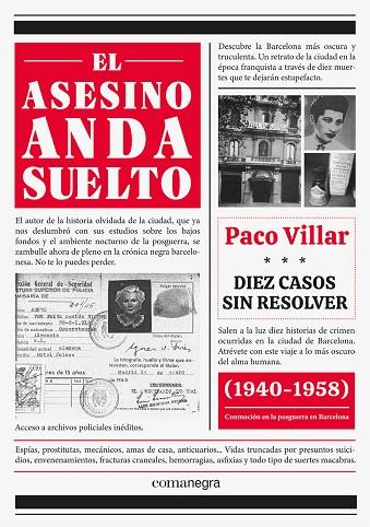 EL ASESINO ANDA SUELTO | 9788418022999 | VILLAR, PACO | Llibreria Online de Banyoles | Comprar llibres en català i castellà online