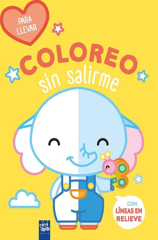 COLOREO SIN SALIRME-PARA LLEVAR. ELEFANTE | 9788408264071 | YOYO | Llibreria Online de Banyoles | Comprar llibres en català i castellà online