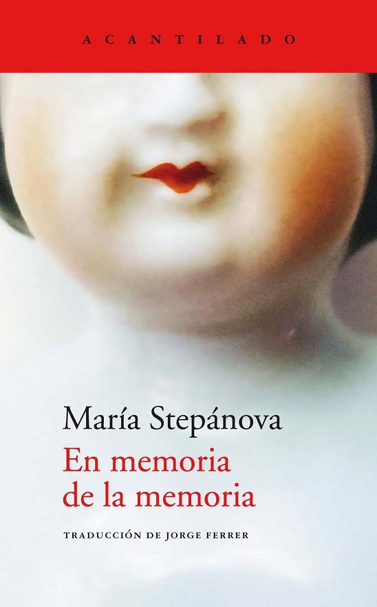 EN MEMORIA DE LA MEMORIA | 9788419036070 | STEPÁNOVA, MARÍA | Llibreria Online de Banyoles | Comprar llibres en català i castellà online
