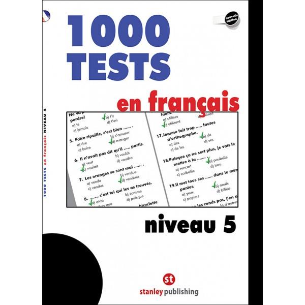 1000 TESTS EN FRANÇAIS NIVEAU 5 | 9788478732135 | AAVV | Llibreria Online de Banyoles | Comprar llibres en català i castellà online