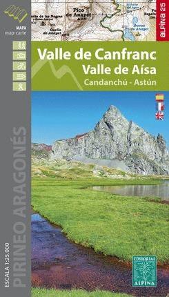 VALLE DE CANFRANC [MAPA] 1:25.000 | 9788480907880 | AAVV | Llibreria Online de Banyoles | Comprar llibres en català i castellà online