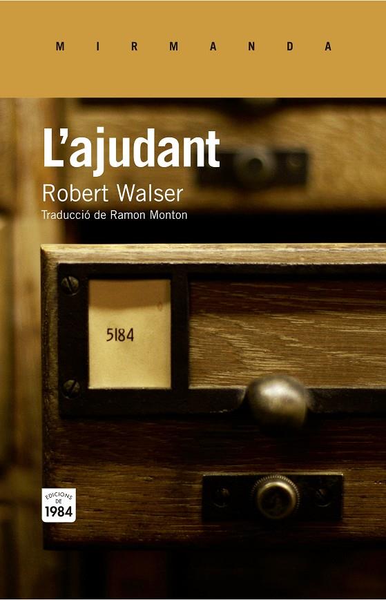 L'AJUDANT | 9788415835752 | WALSER, ROBERT | Llibreria Online de Banyoles | Comprar llibres en català i castellà online