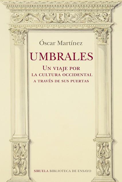 UMBRALES | 9788418708275 | MARTÍNEZ, ÓSCAR | Llibreria Online de Banyoles | Comprar llibres en català i castellà online