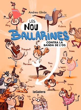 LES NOU BALLARINES 1. CONTRA LA BANDA DE L'OS | 9788424674465 | LLINÀS DURAN, ANDREU | Llibreria Online de Banyoles | Comprar llibres en català i castellà online