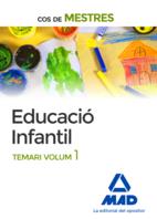 COS DE MESTRES EDUCACIÓ INFANTIL. TEMARI VOLUM 1 | 9788414202180 | MAD | Llibreria Online de Banyoles | Comprar llibres en català i castellà online