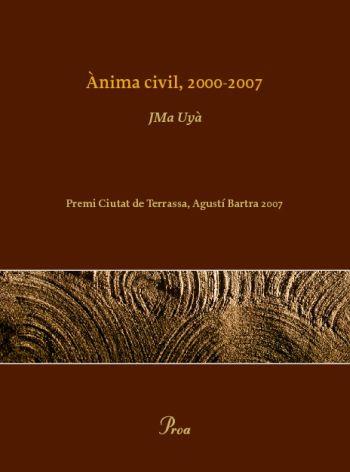 ANIMA CIVIL, 2000-2007 | 9788484373308 | UYA, JMA | Llibreria Online de Banyoles | Comprar llibres en català i castellà online