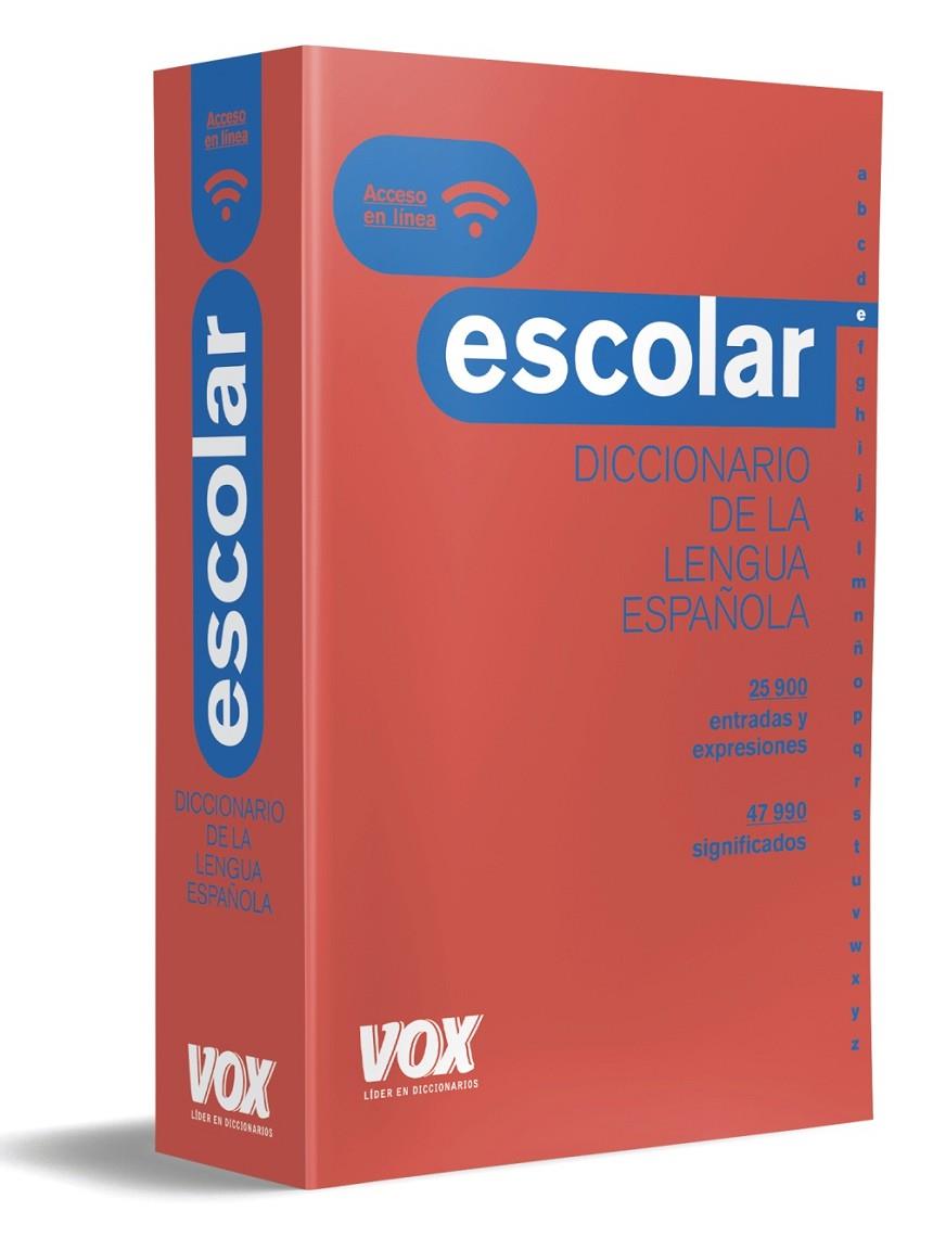 DICCIONARIO ESCOLAR DE LA LENGUA ESPAÑOLA | 9788499742823 | VOX EDITORIAL | Llibreria Online de Banyoles | Comprar llibres en català i castellà online