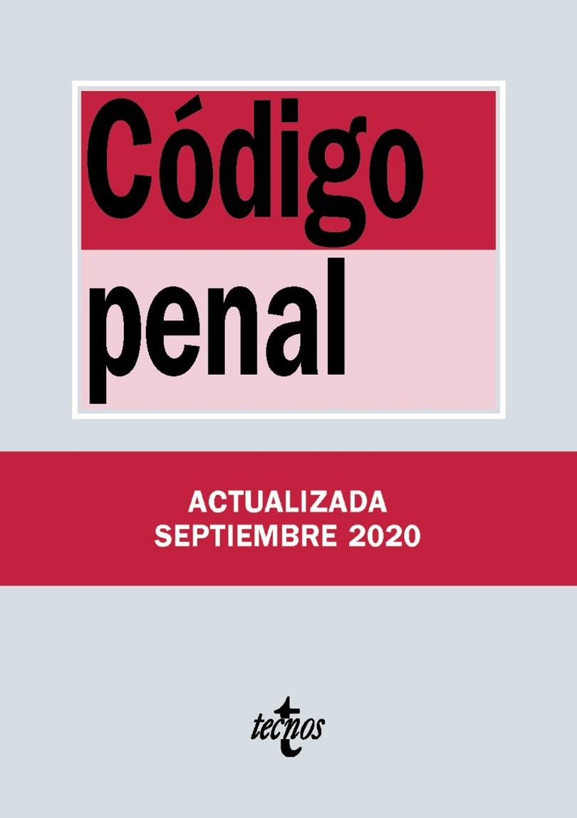CÓDIGO PENAL | 9788430980024 | EDITORIAL TECNOS | Llibreria Online de Banyoles | Comprar llibres en català i castellà online