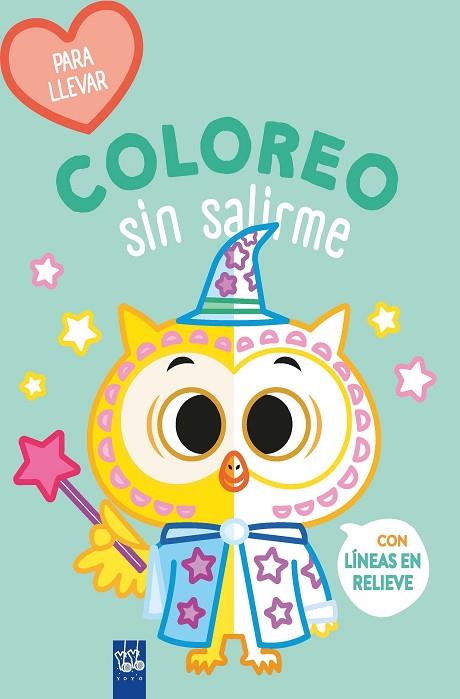 COLOREO SIN SALIRME-PARA LLEVAR. BÚHO | 9788408264095 | YOYO | Llibreria Online de Banyoles | Comprar llibres en català i castellà online