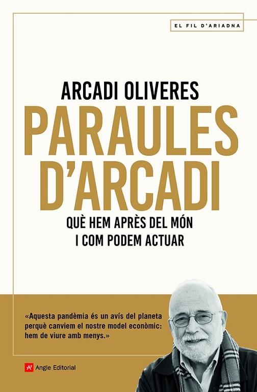 PARAULES D'ARCADI | 9788418197451 | OLIVERES , ARCADI | Llibreria Online de Banyoles | Comprar llibres en català i castellà online