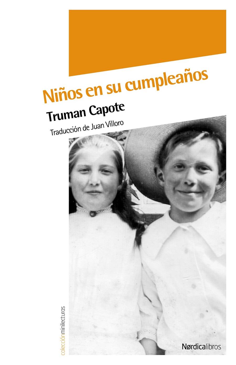 NIÑOS EN SU CUMPLEAÑOS | 9788492683369 | CAPOTE, TRUMAN | Llibreria Online de Banyoles | Comprar llibres en català i castellà online