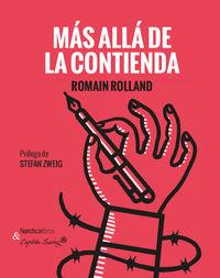 MÁS ALLÁ DE LA CONTIENDA | 9788416112357 | ROMAIN ROLLAND | Llibreria Online de Banyoles | Comprar llibres en català i castellà online