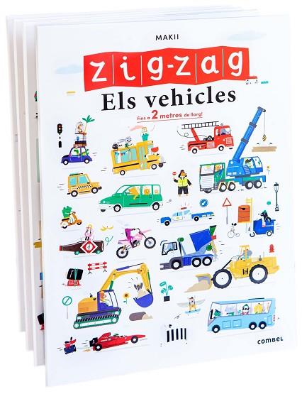 ZIG-ZAG ELS VEHICLES | 9788491018940 | MAKII | Llibreria Online de Banyoles | Comprar llibres en català i castellà online