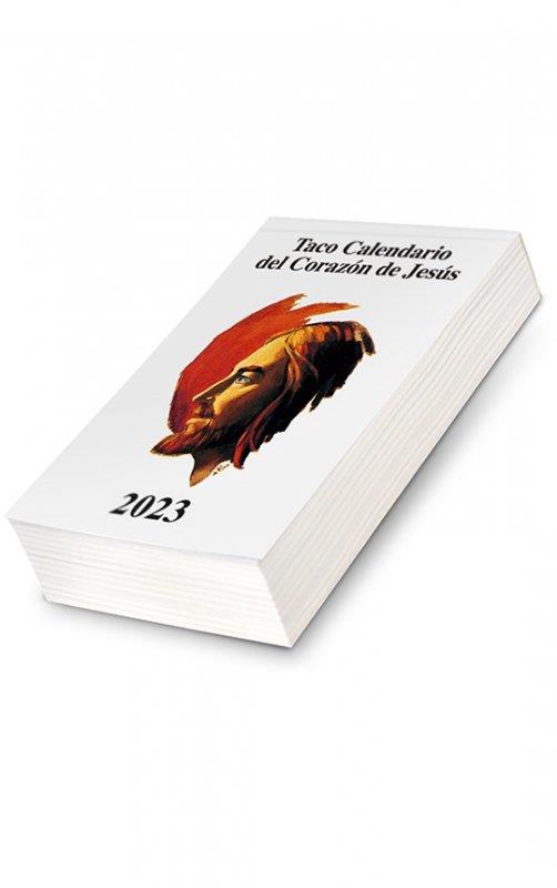 TACO CALENDARIO DEL CORAZÓN DE JESÚS 2023 CLASICO SC | 9788427146198 | MENSAJERO | Llibreria Online de Banyoles | Comprar llibres en català i castellà online