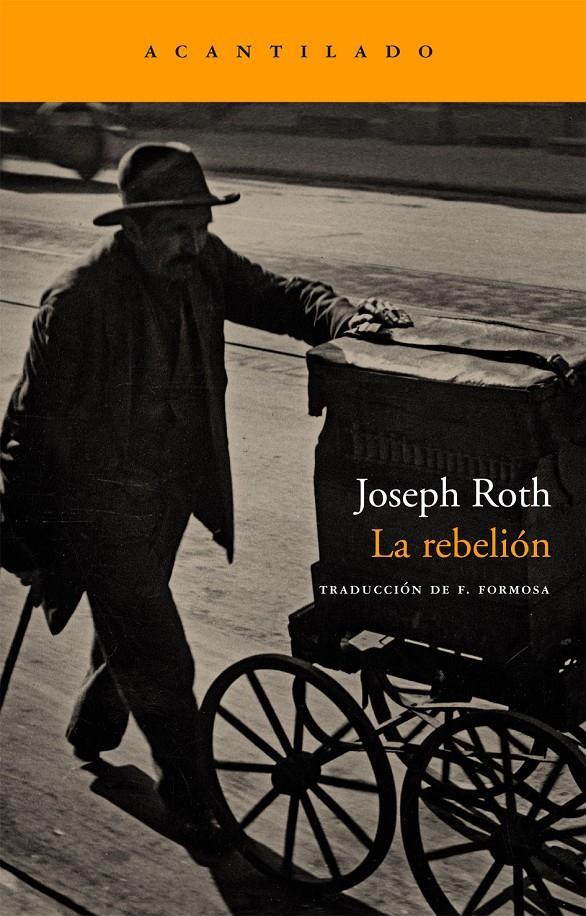 REBELION, LA | 9788496834309 | ROTH, JOSEPH | Llibreria Online de Banyoles | Comprar llibres en català i castellà online