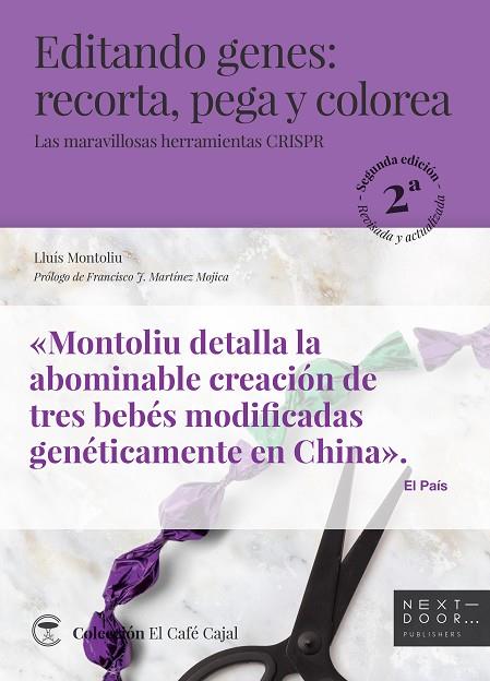 EDITANDO GENES: RECORTA, PEGA Y COLOREA | 9788412068597 | MONTOLIU JOSÉ, LLUÍS | Llibreria Online de Banyoles | Comprar llibres en català i castellà online