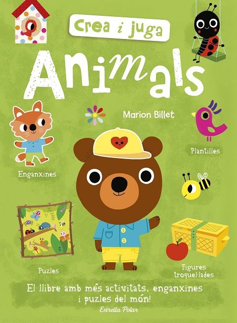 CREA I JUGA. ANIMALS | 9788491375296 | BILLET, MARION | Llibreria Online de Banyoles | Comprar llibres en català i castellà online