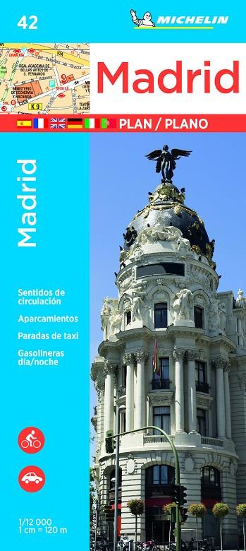 MADRID (PLANO) | 9782067228337 | MICHELIN | Llibreria L'Altell - Llibreria Online de Banyoles | Comprar llibres en català i castellà online - Llibreria de Girona